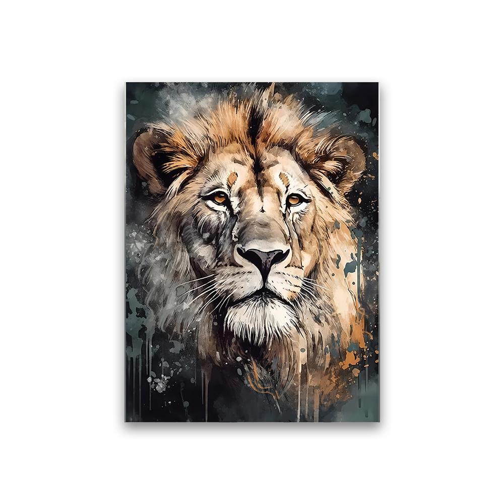 Modern Nodic Animals Wall Art Canvas Poster Owl Horse Lion Elephant Sheep Prints Picture Living Room Bedroom Home Decor