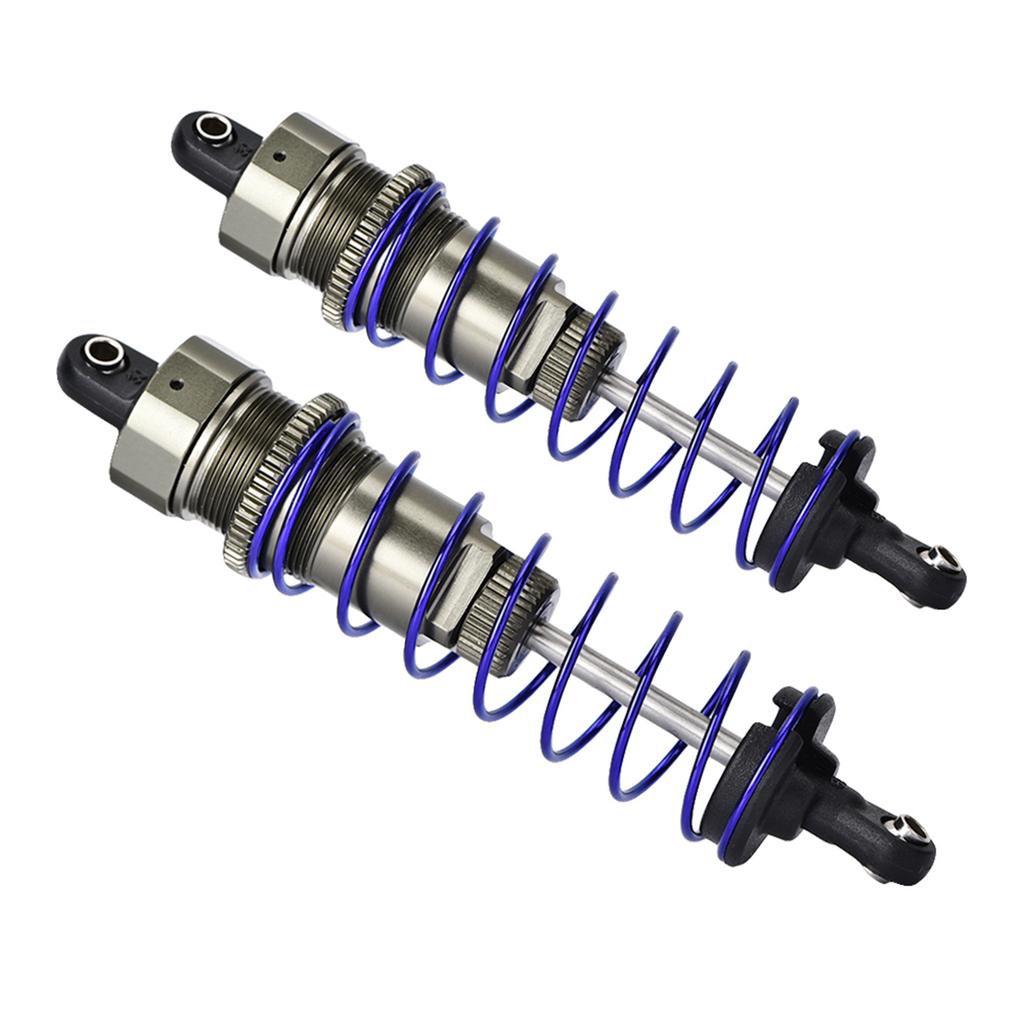 2pcs Metal Shock Absorber Damper for 110 RC Car Spare Parts Accessory (92mm)