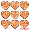 10Pcs/Lot Wholesale Fashion Cartoon Patch Iron On Patches On Clothes Letters Embroidered Patches For Clothing Applique Stickers