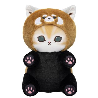 Mofusand Panda Nyan Big Plush Toy, Approx. 30cm (Red Panda)