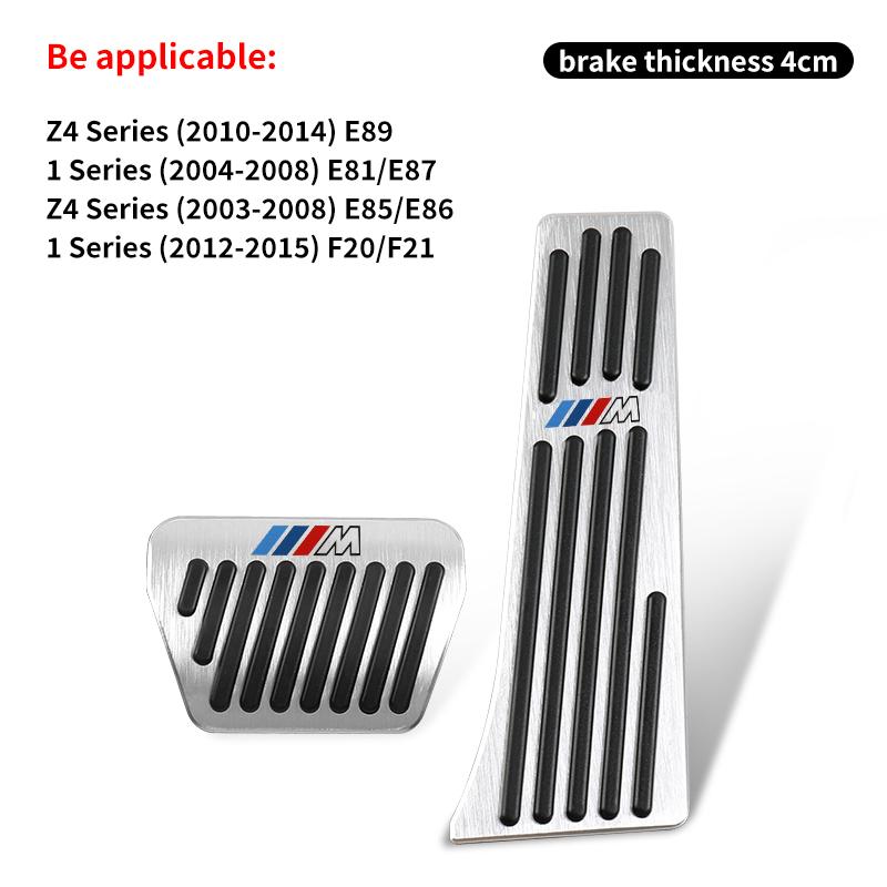 Couvercle de pédales de voiture Couvercle de pédale de frein Pour BMW Série 5 X5 F10 F07 F30 E90 E60 G23 E83 E84 G30 G20 F10 F15 F48 G01 G02 G05 G32 G60