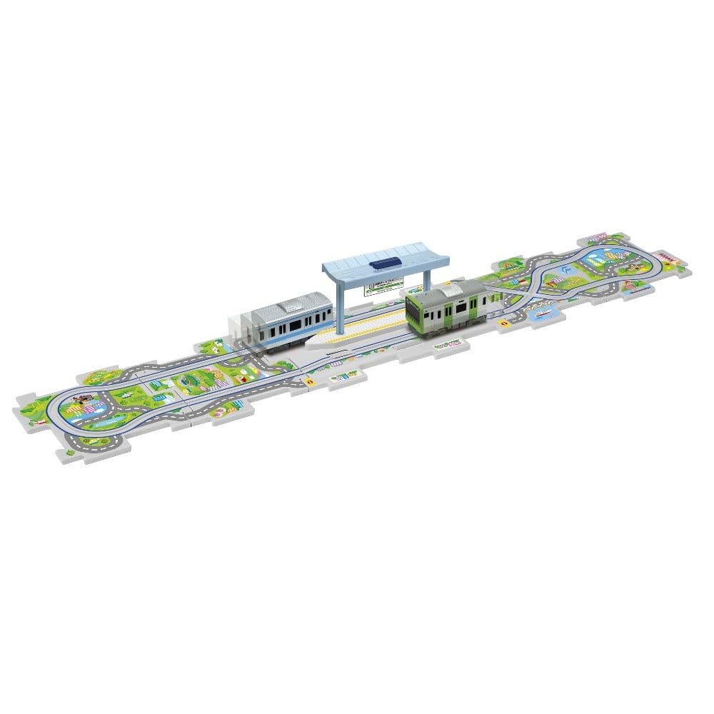 

Masudaya Corporation Panel World Running! Commuter Train Stop & Go! E235 Series Yamanote Line & E233 Series Keihin-Tohoku Line Set