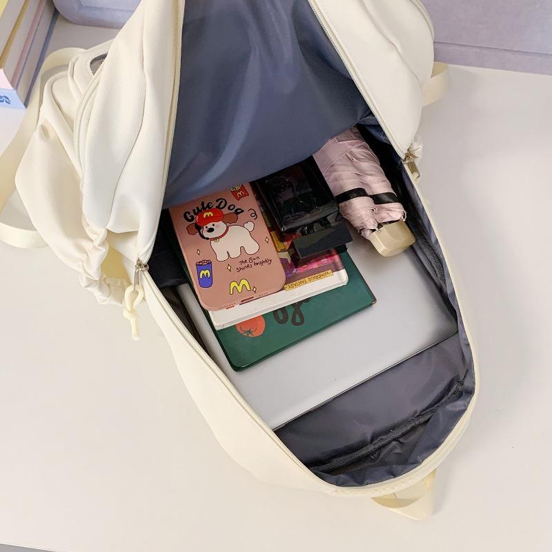 The New Schoolbag Is High-value, Fresh and Sweet, Candy-colored Backpack, Lightweight and Large-capacity Backpack for Junior High School Students.