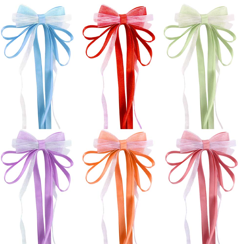 

Лента с кисточками и бантом в китайском стиле, заколка для волос в стиле ханьфу, детская заколка для волос в старинном стиле