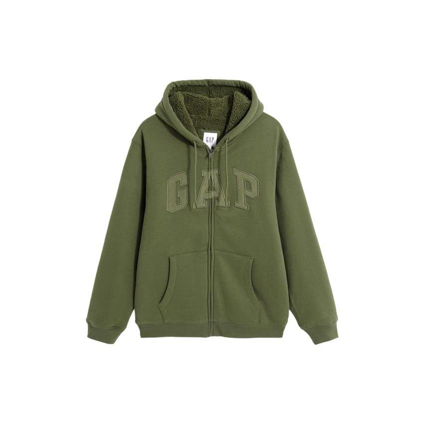 GAP Sweatshirts Unisex Hooded Moderate Cardigan 402176