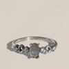 47Bag 925 Silver Labradorite Gemstone Silver Ring Serena