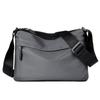 Simple Quadrate Shoulder Bag Waterproof Large Capacity Messengers Bag Dacron Crossbody Bag for Man