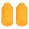 Plastic Pneumatic Muffler   Line   Control Exhaust Silencer Compressor Fitting Orange
