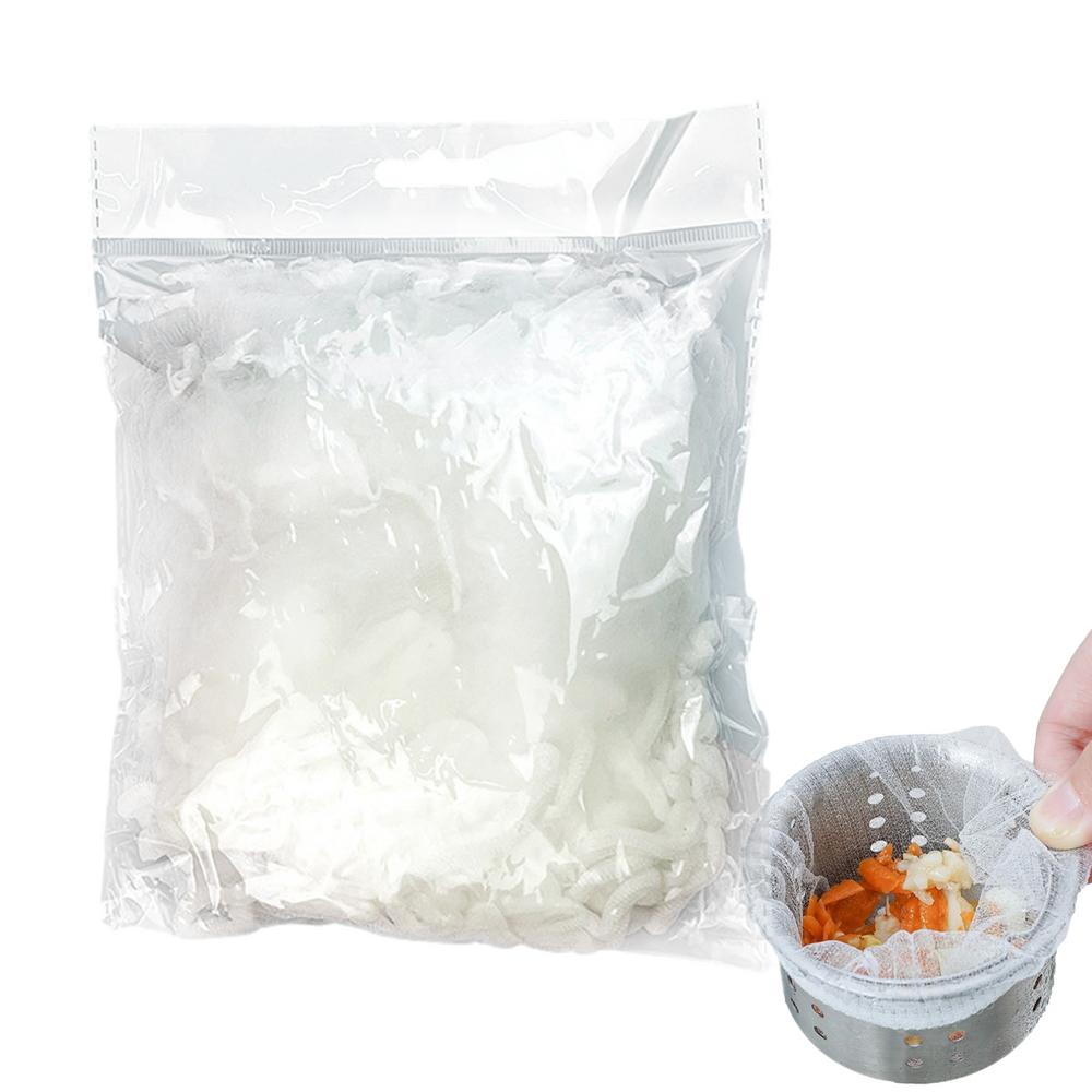 

Mesh Sink Strainer Bag Anti-Clogging Mesh Sink Filter Net Elastic Mesh Trash Bag Strainer Mesh Bags For Leftover Garbage