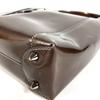 Dior Vintage Marispearl Logo Bag Hand Bag Patent Leather BrownBased