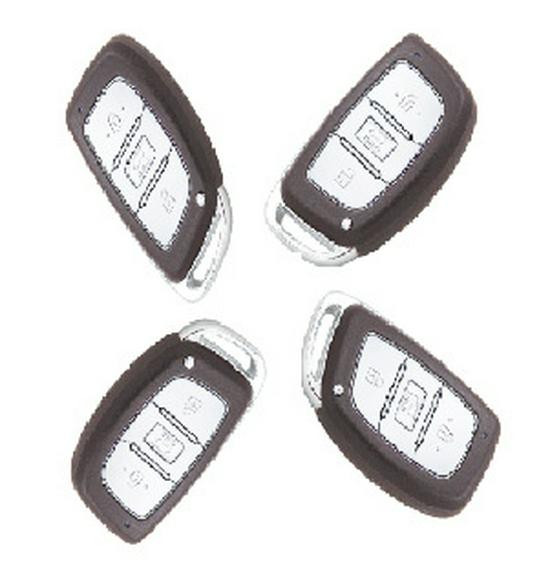 Tucson XD 3tlačítkový chytrý klíč 433 MHz s čipem 47