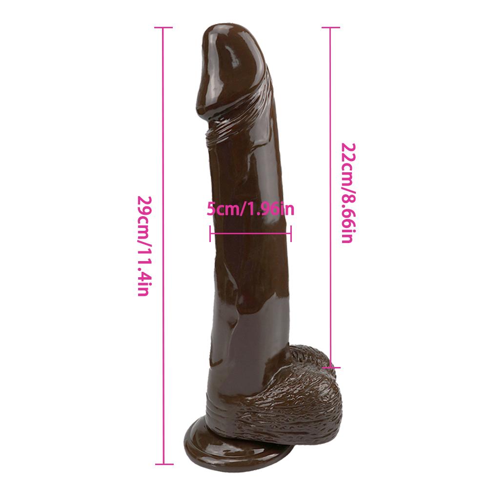 MoDi Dildo Realistic Fake Dick Penis Butt Plug Sex Toys for Woman Men