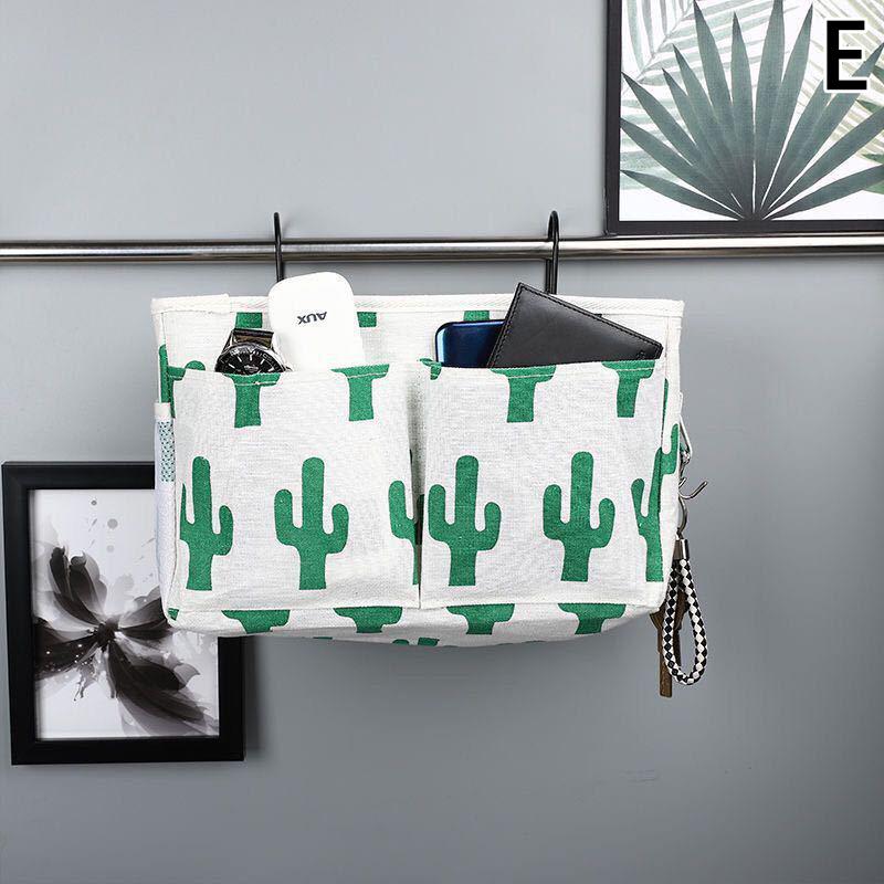 Прикроватный органайзер-подставка Сумка для хранения с карманами Карман для общежития Спальни Кухни Органайзер Сумка для хранения 719₽