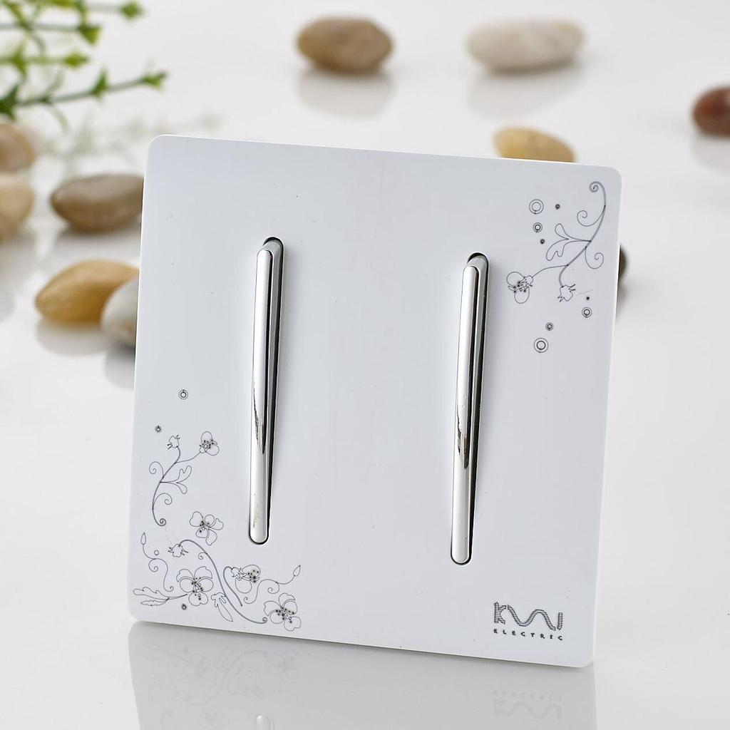Decorative Wall Socket & Switch Module - Five-Hole Household Power Panel
