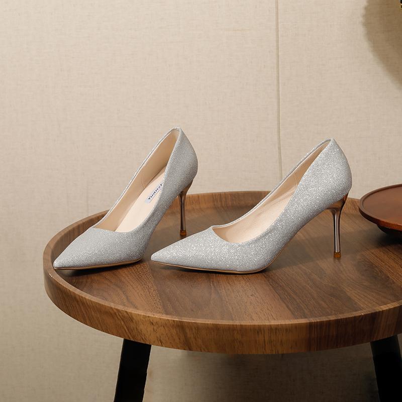 Women's Heeled Shoes 2024 Summer Sexy Pionted Toe Stilettos Women's High Heels Dress Office Ladies Slingbacks Shoes Female Pumps