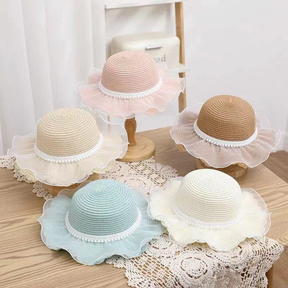 Sun Protection Sun Hat Wide Brim Beach Hat Fashion Straw Hat  for Women