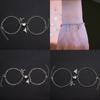 Magnetic Couples Bracelets Mutual Attraction Relationship Matching Friendship Rope Bracelet Set Gift for Women Men