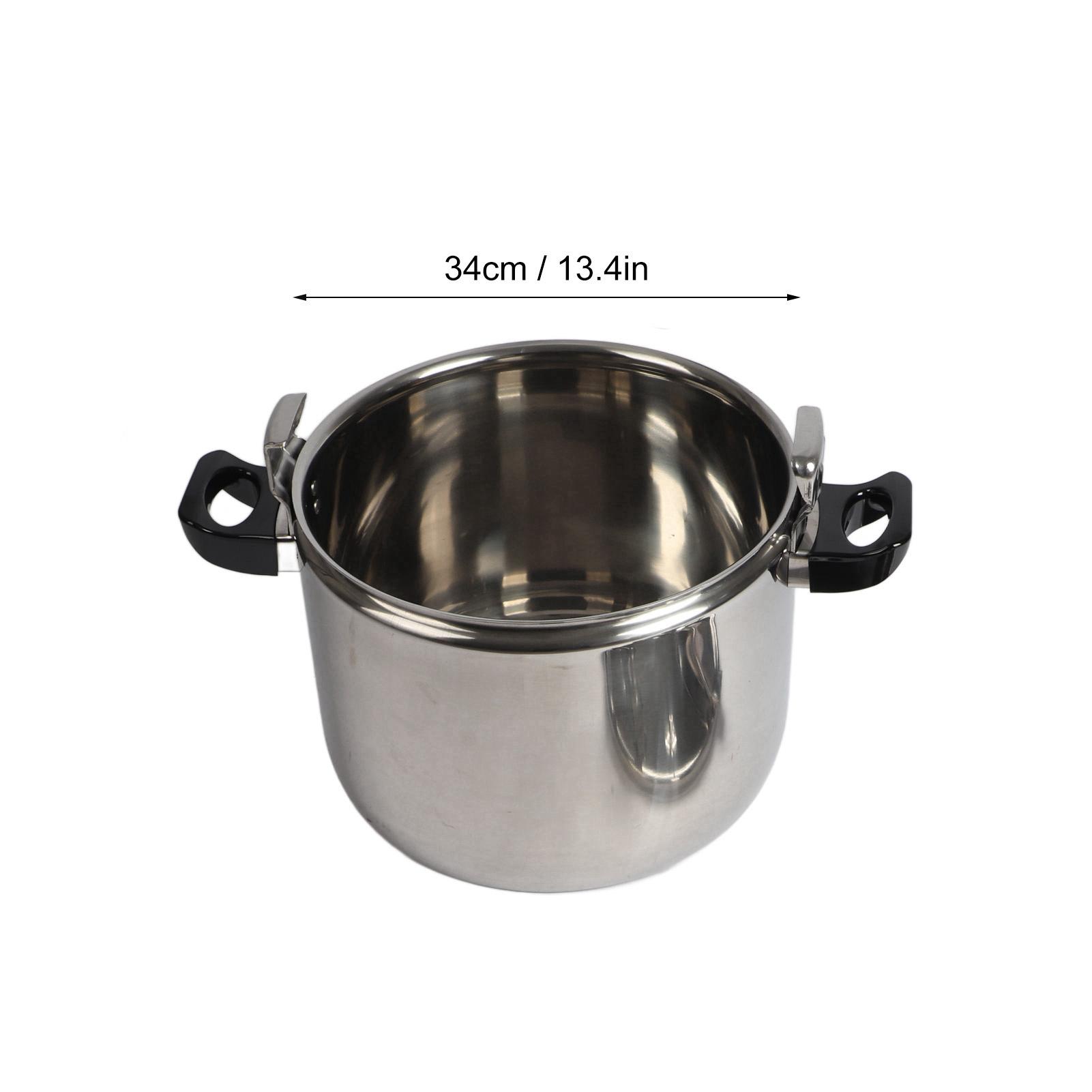 50L 40L 26L Pressure Cooker Large Capacity Stick Proof 304 Stainless Steel Pressure Soup Stew Pot for Home Kitchen Restaurant
