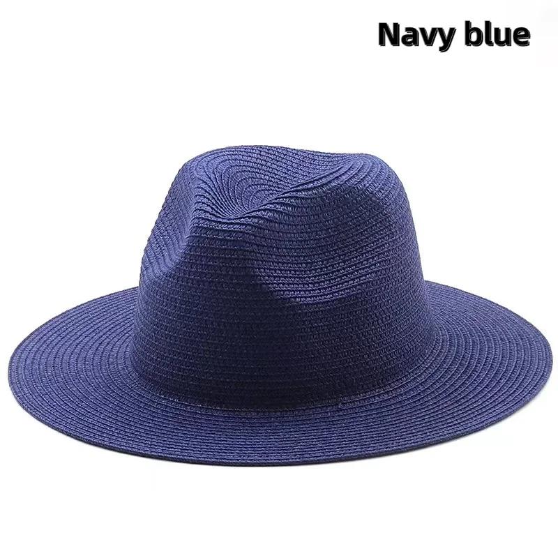 New Men's and Women's Bob Ricard Bucket Sun Hat Ribbon Straw Hat Summer Panama Outdoor Party Picnic Sunshade Basin Cap Sale