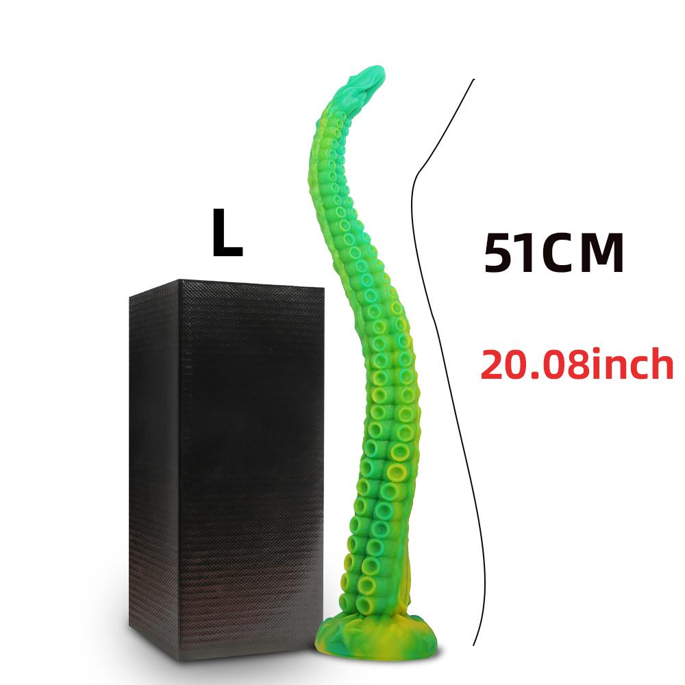 Langer Hintern Analplug Vagina Tentakel Dildo Penis Progressiver Octopus Analplug Sexspielzeug für Erwachsene Monsterdildo Analstimulator Sexprodukt