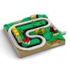 MOC Building Blocks Hand-cranked Train Track Building Blocks Model Train Building Blocks Assembled Boys and Girls Toys Ornaments