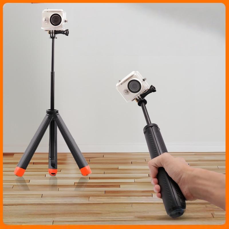 Statyw selfie kij selfie do kamery sportowej Pływający selfie stick Pomarańczowy ABS Wodoodporny Szeroko kompatybilny Dla Action 5 Pro 4 3