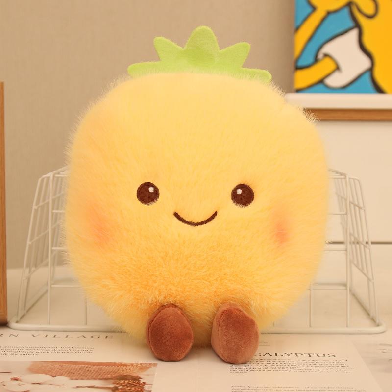 Cute Fun Golden Mink Fruit Series Soft Plush Toy Doll Cute Birthday Gift Grab