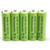 1.2V AA 3000mAh NiMH 1.2V Rechargeable Batteries Green Battery Garden Solar Lamp LED Flashlight Lantern Lamp Torch