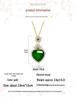 Heart-Shaped Agate and Jadeite Chalcedony Pendant Necklace: Elegant Luxury Design