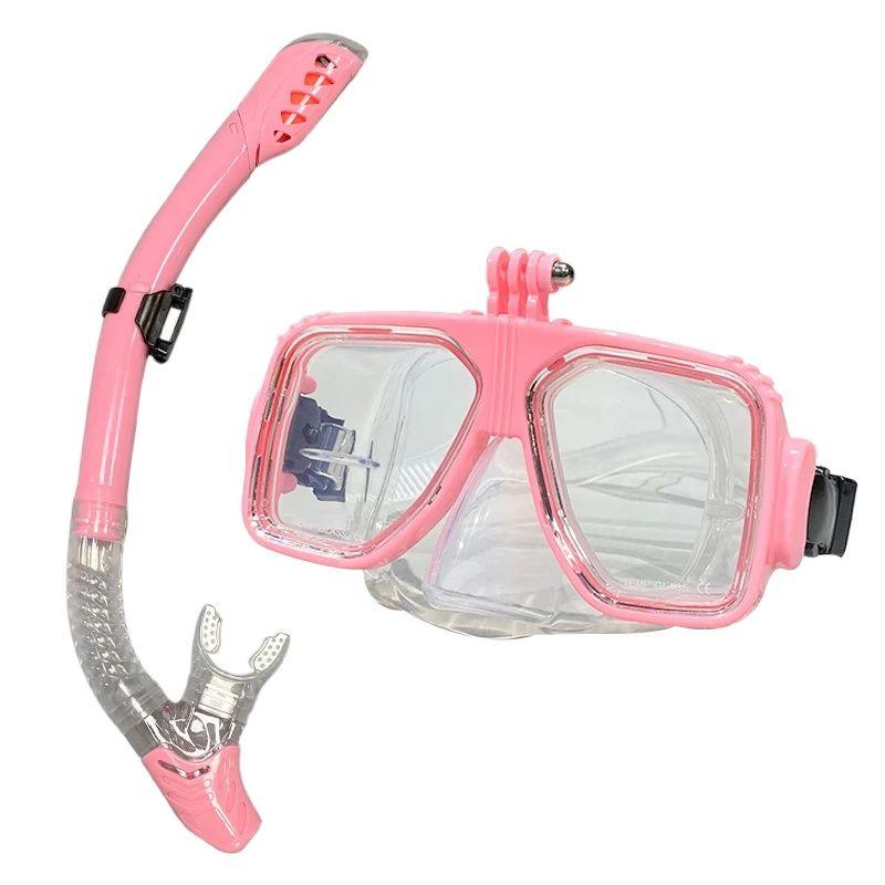 HB Diving Kit Diving mask for underwater action camera GoPro Professional swimming goggles Adult snorkeling hose