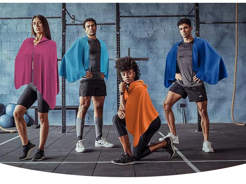 Summer Quick-Dry Hooded Beach Cape: Stylish, Lightweight Sun Protection