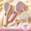 Women's Portable Retractable Airbag Comb - Fluffy Massage Detangling Hairbrush