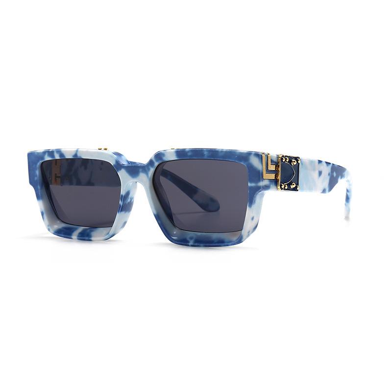 SHAUNA Retro Square Sunglasses UV400
