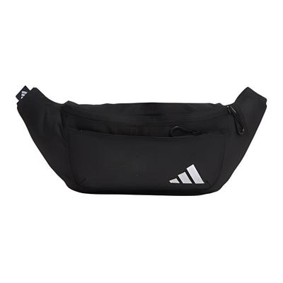 Bolsa de Cintura de Tecido Regular Unissex Preta Adidas JN9633