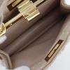 FENDI Peekaboo Handbag 2WAYShoulder pink beige Mouton Women Used