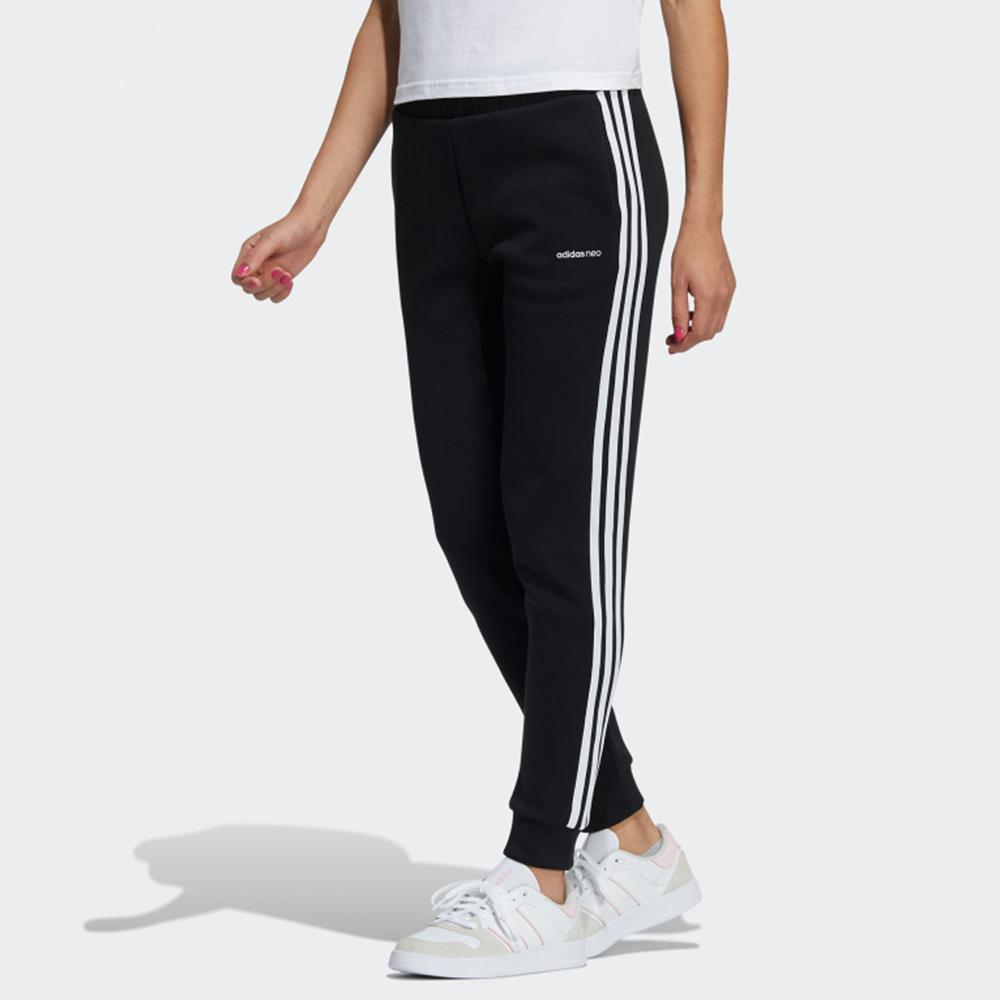 Adidas Neo Side Stripe Jogger Pants Women Bottoms Black H36732