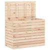 VidaXL Panier à linge 88,5x44x66 cm bois massif de pin 832319