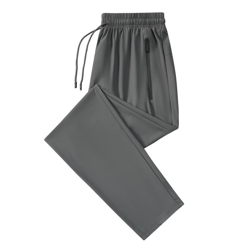 Ice Silk Breathable Men's Sports Pants Quick Drying Sweat-absorbing Comfortable Cool High Quality Outdoor Pants for Men