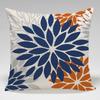 Geometric Color Flower Cushion Cover Polyester Material Home Decor For Couch