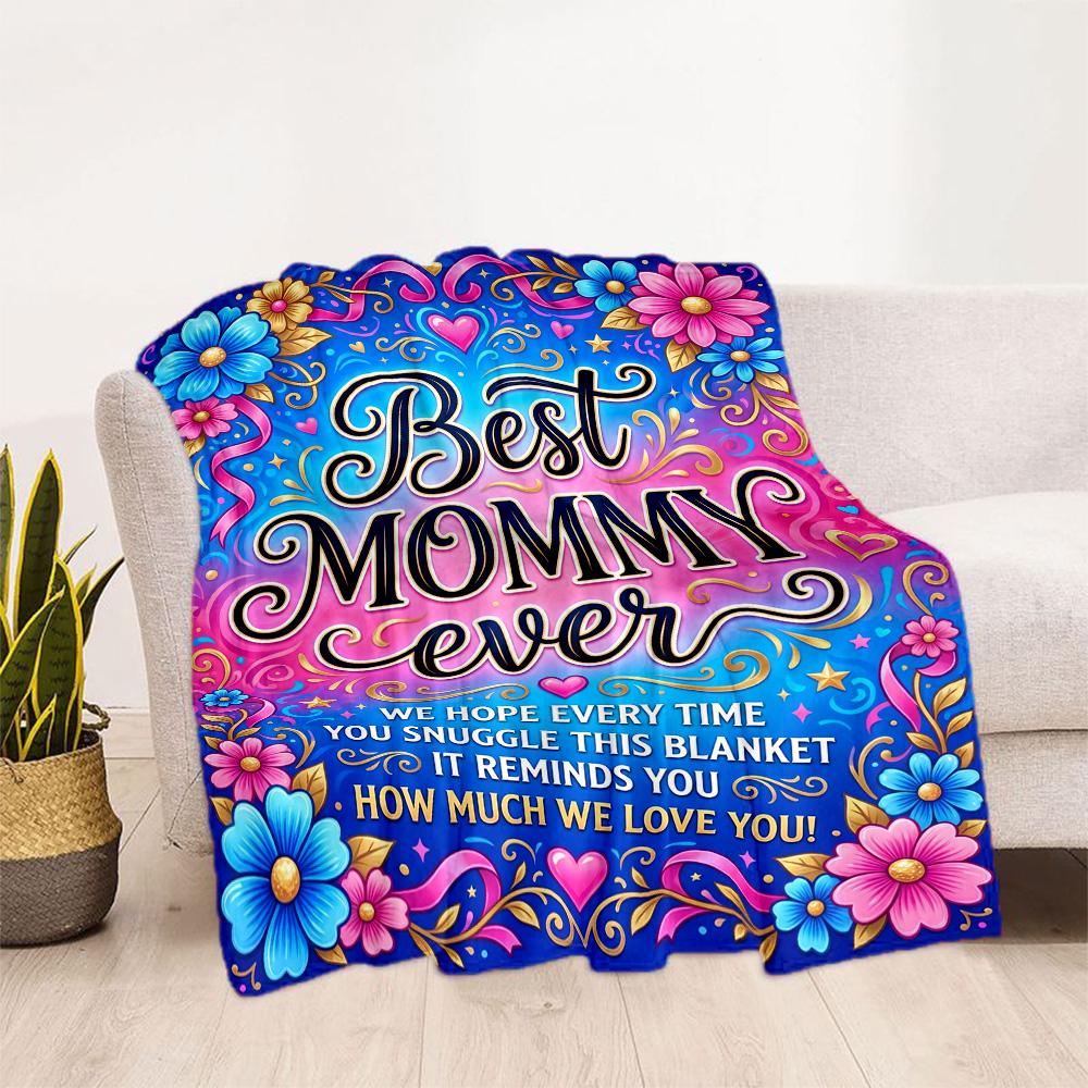 Love In Every Stitch Flannel Blanket-Soft and Suitable for Sofas,Beds,Offices,Travel,All Seasons,Great Gift for Holidays and Birthdays.