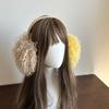 Collapsible Plush EarMuffs for Women and Kids Ear Warmer Furry Headband for Winter Christmas New Year Gifts