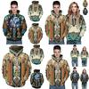 Indian Chief Native Tribal Totem Pullover Hoodie Jacket For Men And Women Warm And Soft