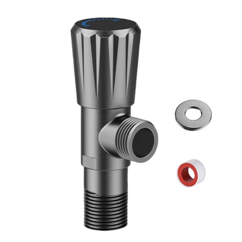 Strong Anti Leak Angle Valves Valves High Pressure Resistant Angle Valves for Bathroom Plumbing Fixtures
