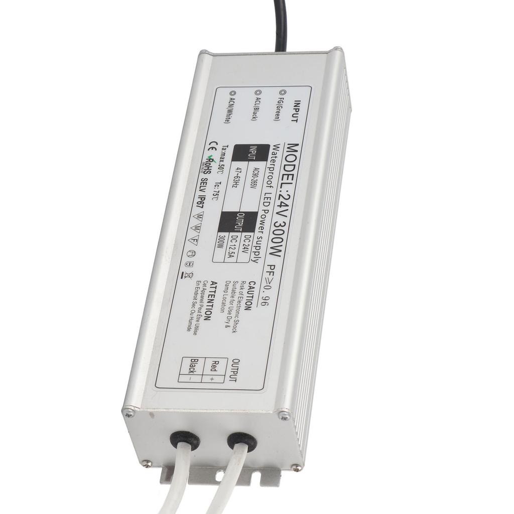LED-Treiber Wasserdicht IP67 Konstantspannungs-Netzteil Transformator Adapter 300W