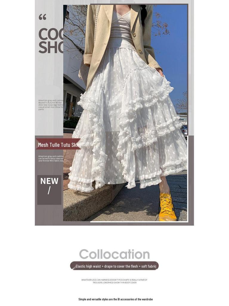 Women's High Waist Pleated Midi Skirt - 2025 Spring/Summer Collection