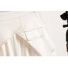 DIMANAF 2026 Plus Size Summer Skirts Women A-Line Cotton Fashion Lady Casual Elegant Long Skirt