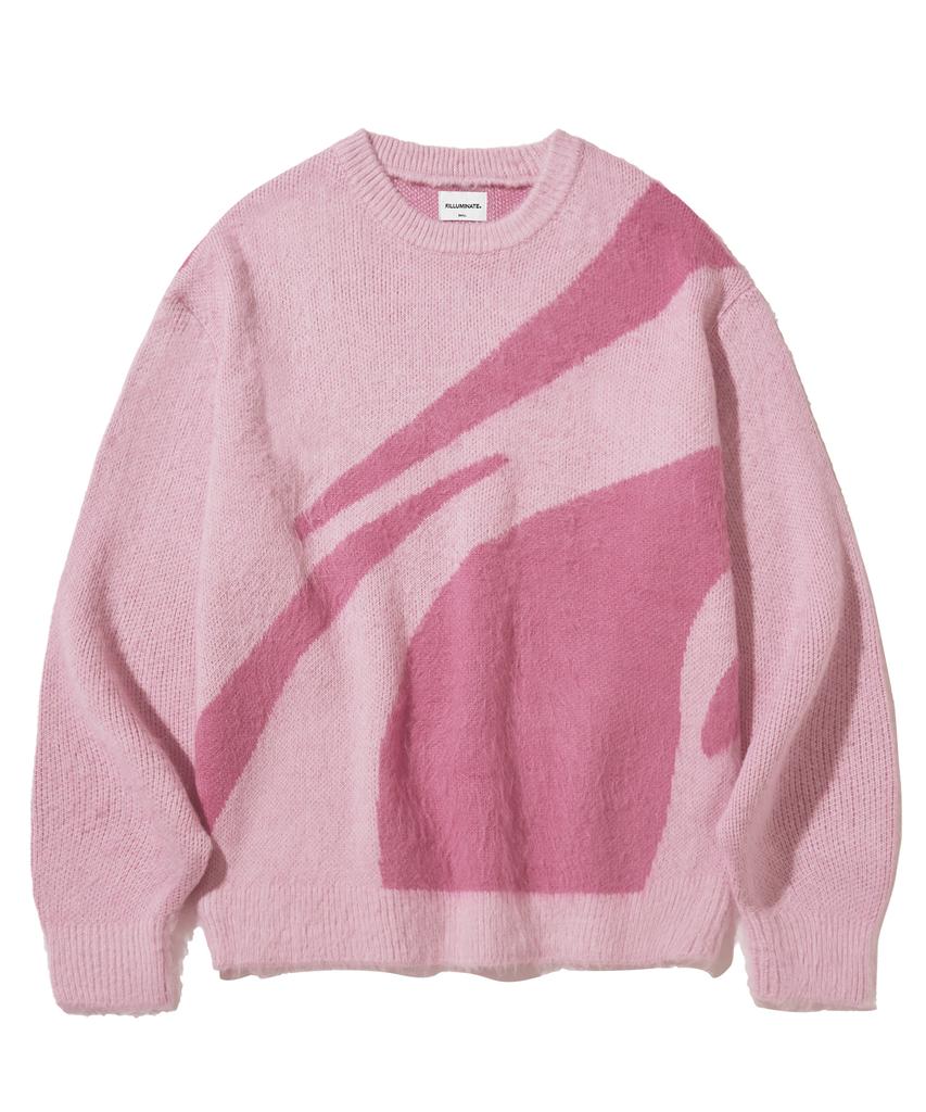 Illuminate Symbol Jacquard Round Knit - Pink