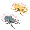Wind Up Beetle Bionic Toys Creative Prankster Animated Insect Toy Model Beetle Children'S Battle Plastic Animals Wind Up Toy