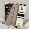 Female Autumn Cartoon Animal Straight Plate Medium Tube Cotton Socks