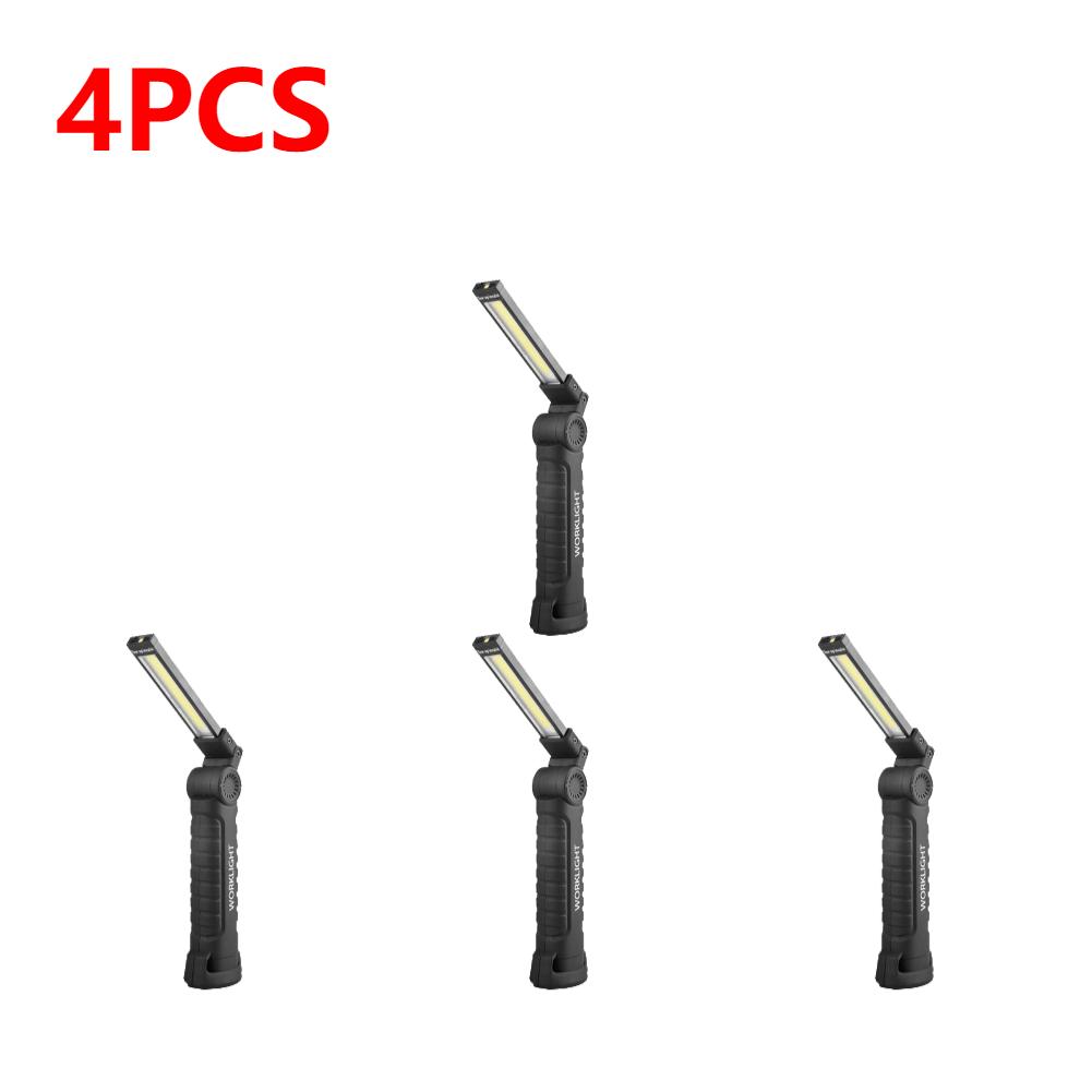 Multifunctional Folding Work Light Portable Rechargeable Flashlight Hook Magnetic Camping Light Outdoor Car Repair Emergency